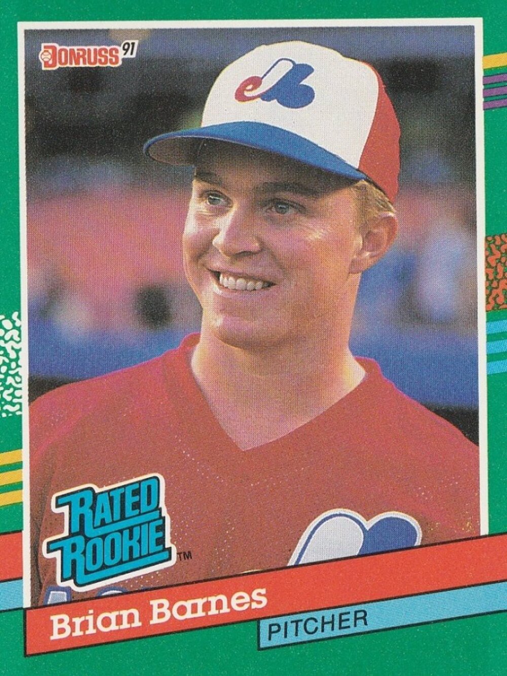 Brian Barnes Baseball Card Collection - Picture 2 of 3